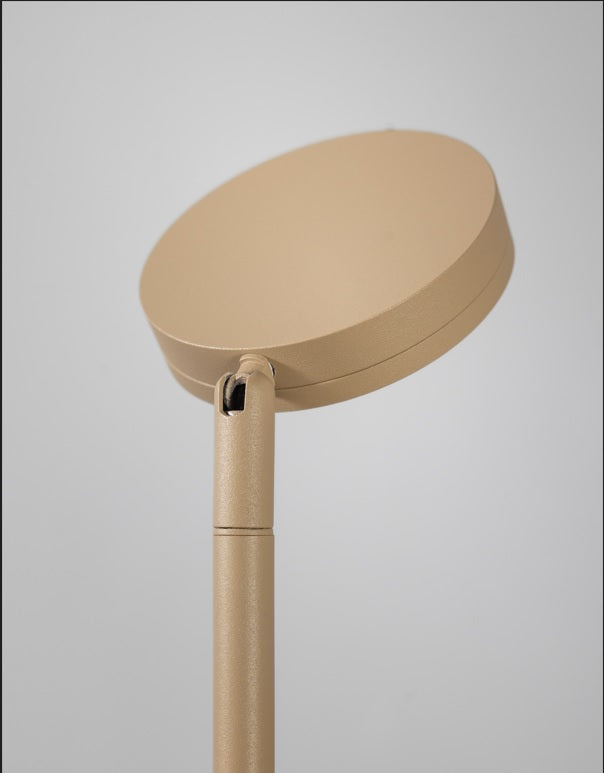 ETH Jake ROUND Vloerlamp Led met lens 3 step dimming 2700k 9w zand 653L