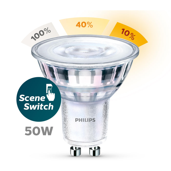 Philips Donegal Inbouwspots - Incl. SceneSwitch LED Lampen - 3-Lichts