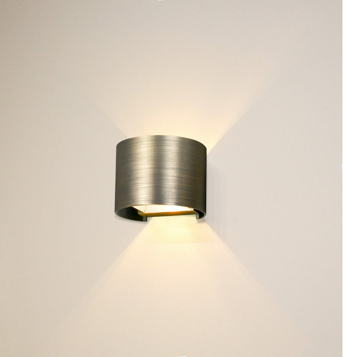 Artdelight Wandlamp Gyro B 13 cm antiek brons