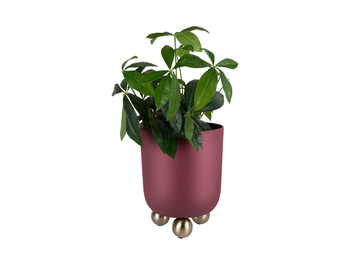 Present Time - Bloempot Estilo Large - Bordeauxrood