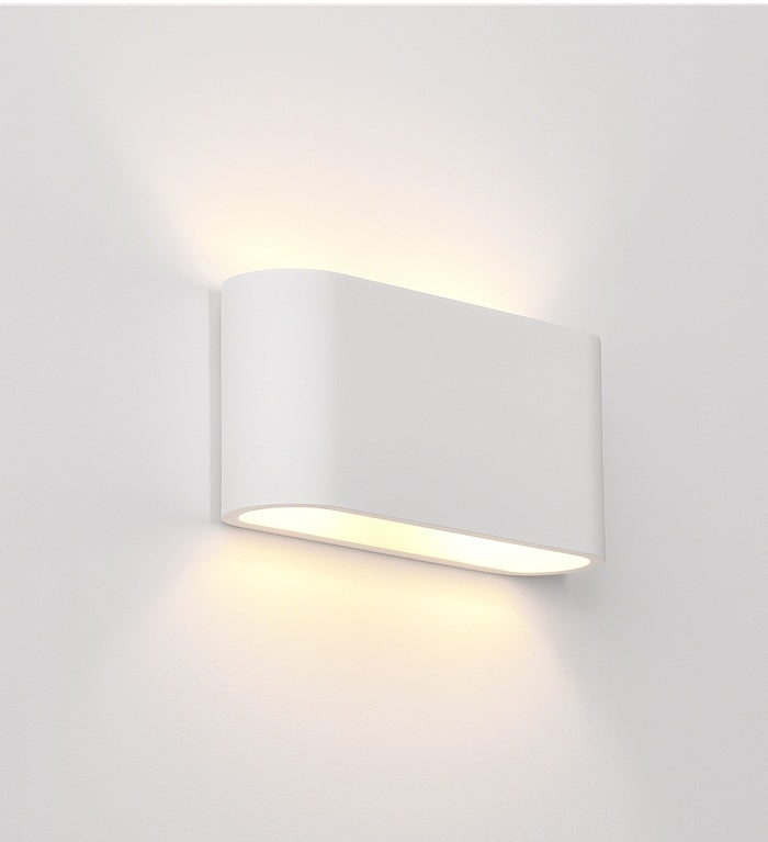 Artdelight Wandlamp Gips Lille Wit 2 Lichts