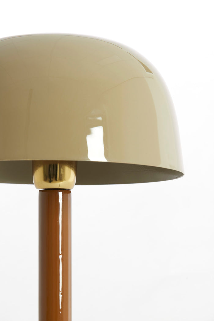 Light & Living - Tafellamp MARIVET - Ø25x37 cm - Bruin