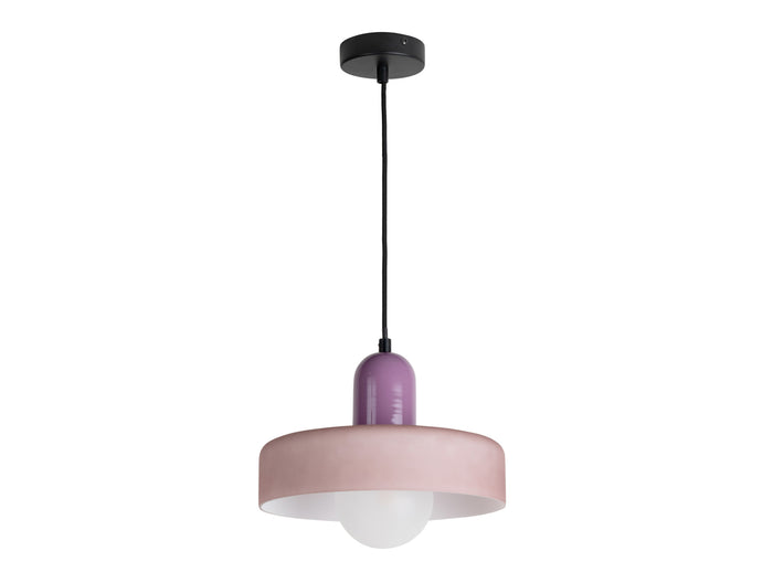 Leitmotiv - Hanglamp Opaco Grato - Light mauve & lavender