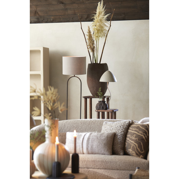 Light & Living - Tafellamp ELIMO - Ø25x67cm - Grijs