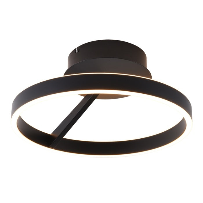 Freelight Plafondlamp Pilota Zwart 40W incl. 3 Step DimmerØ 40 cm