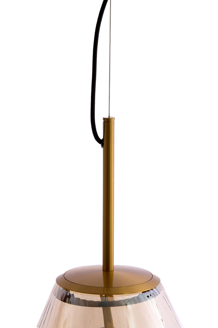 Light & Living - Hanglamp LEONA - Ø33x43 cm - Brons