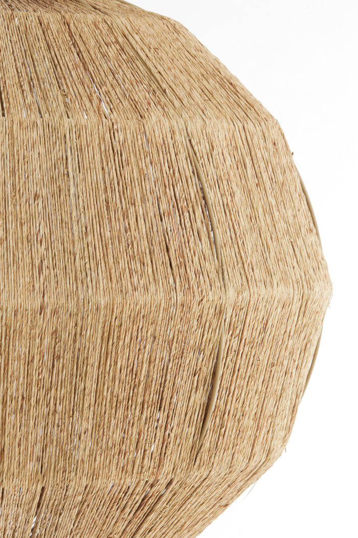 Light & Living - Hanglamp JUNNA - Ø60x60 cm - Bruin