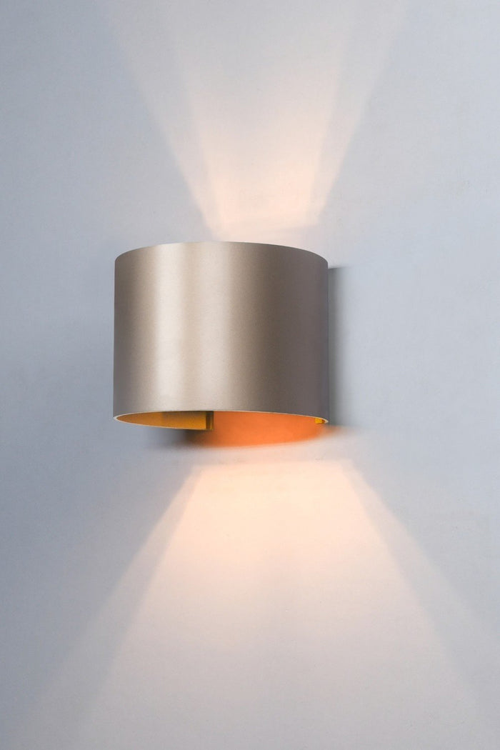 Artdelight Wandlamp Gyro B 13 cm champagne