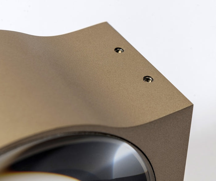 Artdelight Wandlamp Hudson Champagne Crème 2 x 4 Watt IP54