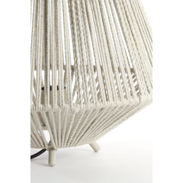 Light & Living - Tafellamp FELIDA - Ø35x40cm - Wit