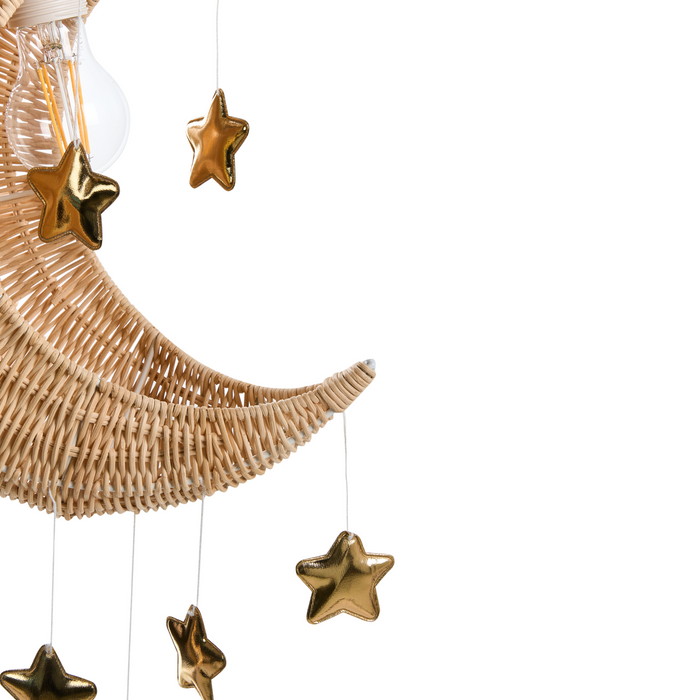 Beliani - ORCHON - Hanglamp - Naturel - Rotan