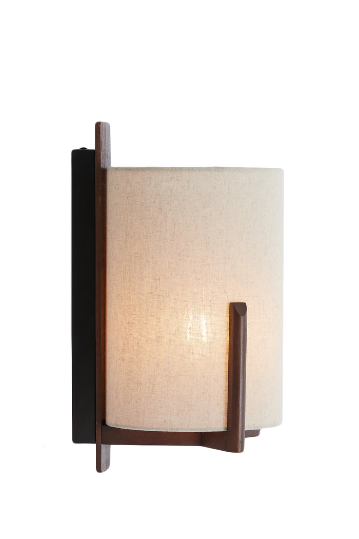 Light & Living - Wandlamp LITTO - 22x18x36cm - Bruin