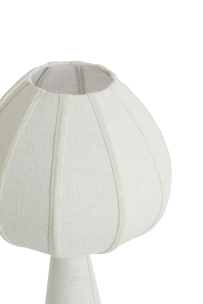 Light & Living - Tafellamp SORELLA - Ø30x56 cm - Wit