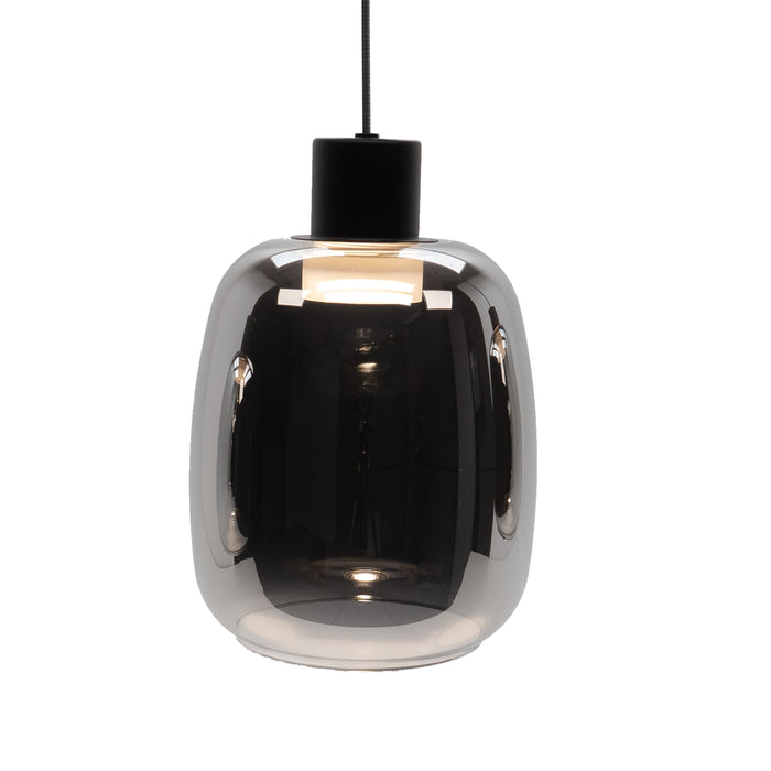 EGLO connect.z Molochio-Z Hanglamp - LED - Glas - Zwart