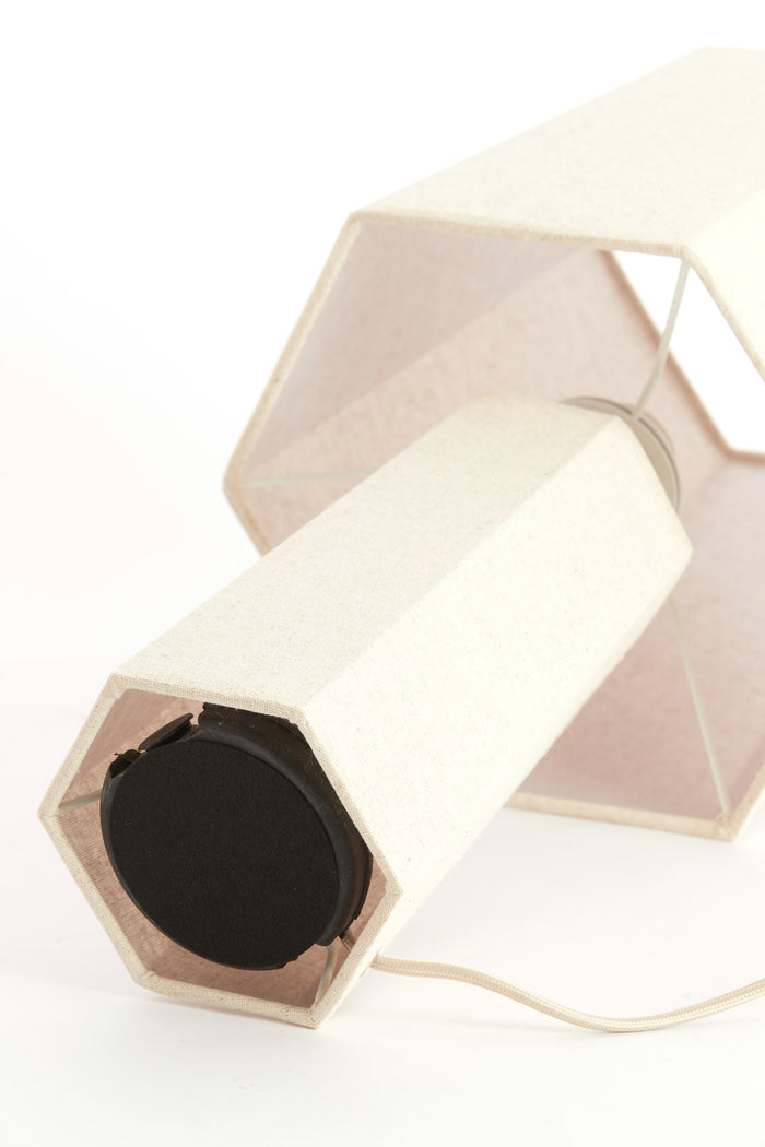 Light & Living - Tafellamp MUSABO - Ø25x49 cm - Bruin