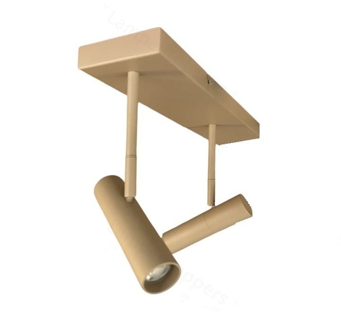 Freelight Spot Undici Beige Crème excl. Mini GU10 2-lichts Balk