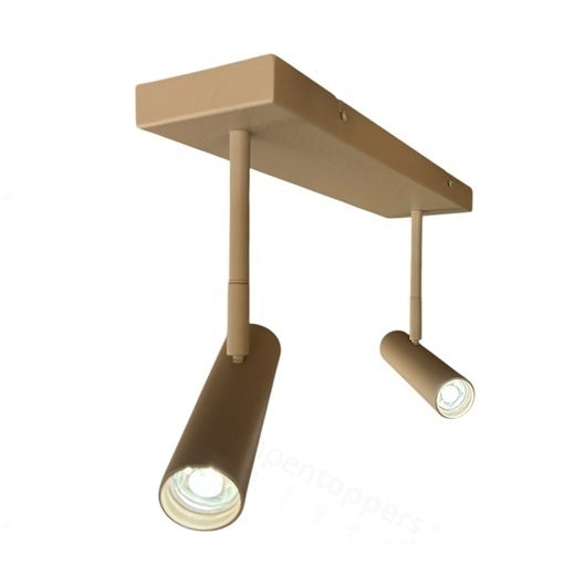 Freelight Spot Undici Beige Crème excl. Mini GU10 2-lichts Balk