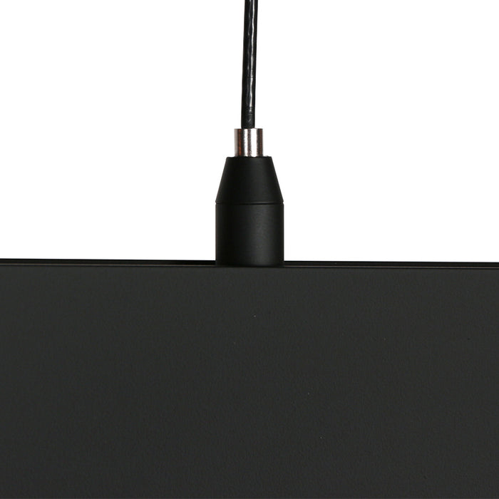 Steinhauer Hanglamp Fluxy Zwart Easy-lift & Sensor-Dimmer L 120 cm