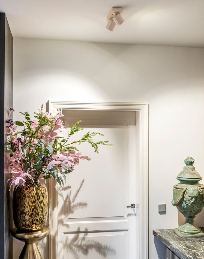 Artdelight Spot Megano Champagne GU10 2 Lichts