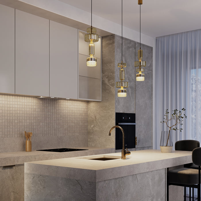 Maytoni - Hanglamp Level - Metaal - Messing