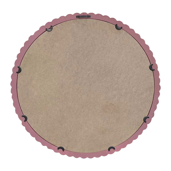 by fonQ Pompom Spiegel Ø 71 cm - Rosé