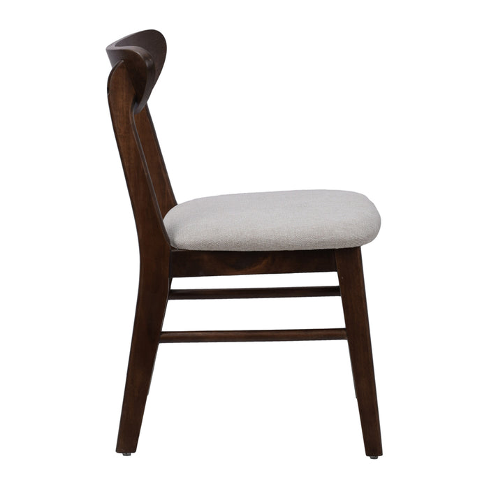 by fonQ Meyra Eetkamerstoel - Walnoot - Greige