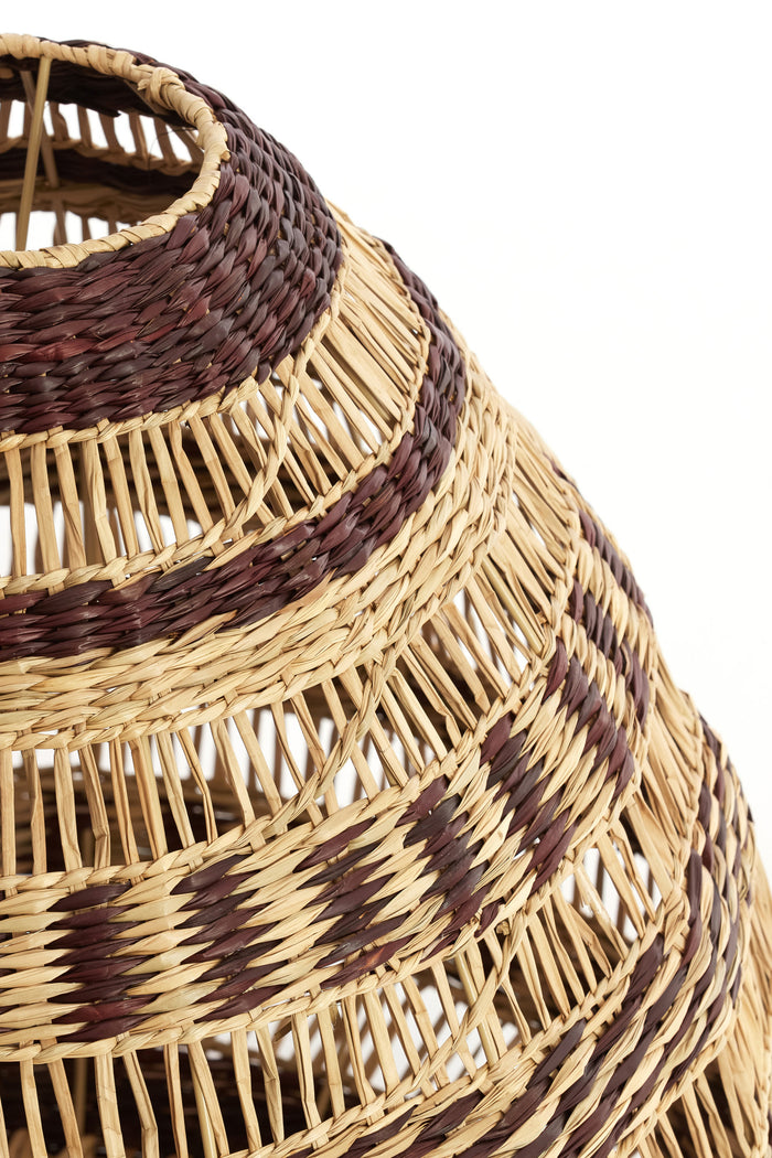 Light & Living - Hanglamp SOLUNA - Ø47x46 cm - Bruin