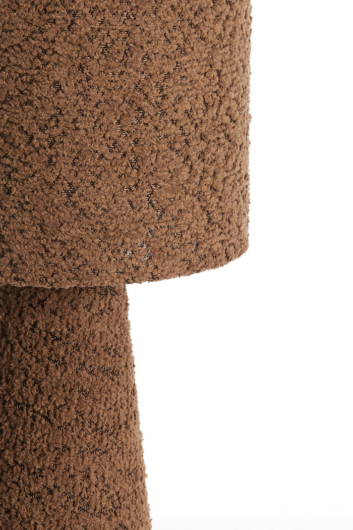 Light & Living - Tafellamp MICKY - Ø20x58cm - Bruin