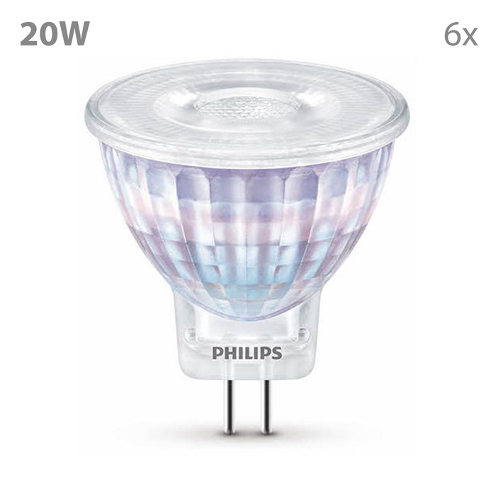 Philips Voordeelverpakking GU4 - LED Spotlamp - Set van 6 Stuks