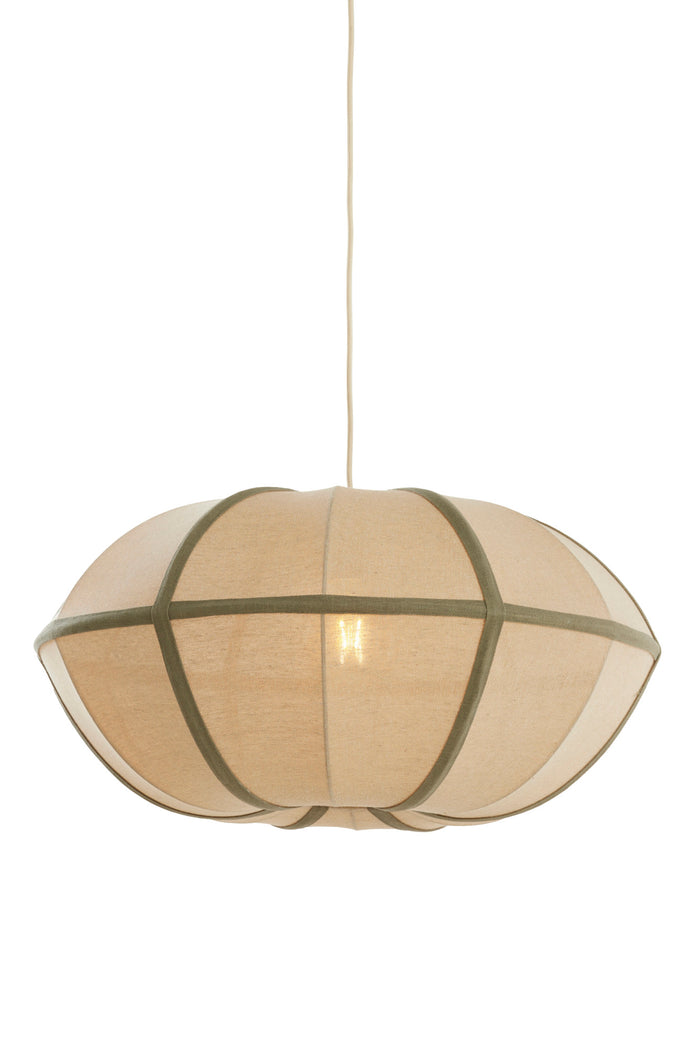 Light & Living - Hanglamp MIRELYS - Ø61x30 cm - Bruin