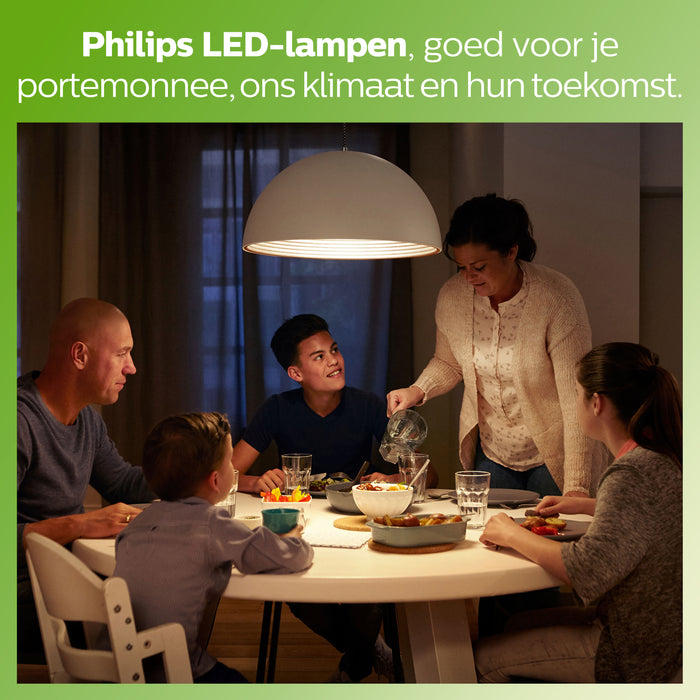 Philips Ultra Efficient LED lamp Transparant - 75 W - E27 - Koelwit licht