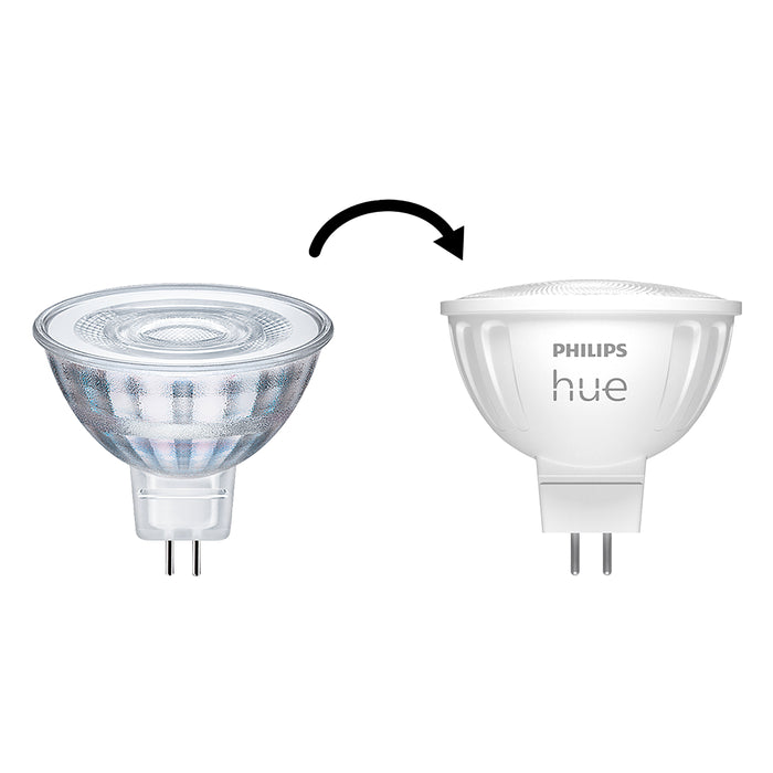 Philips Hue spot - warm-tot koelwit licht - 2 pack - MR16
