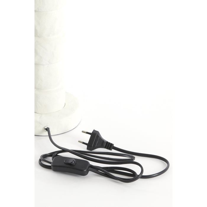 Light & Living - Lampvoet AKTI - Ø13x45cm - Wit