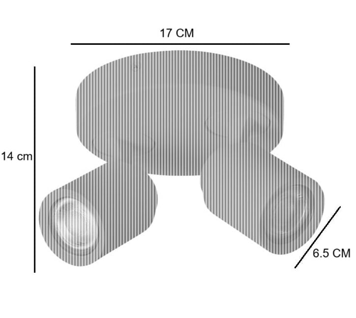 Freelight Spot Razza Crème 2 lichts GU10 excl. Lichtbron