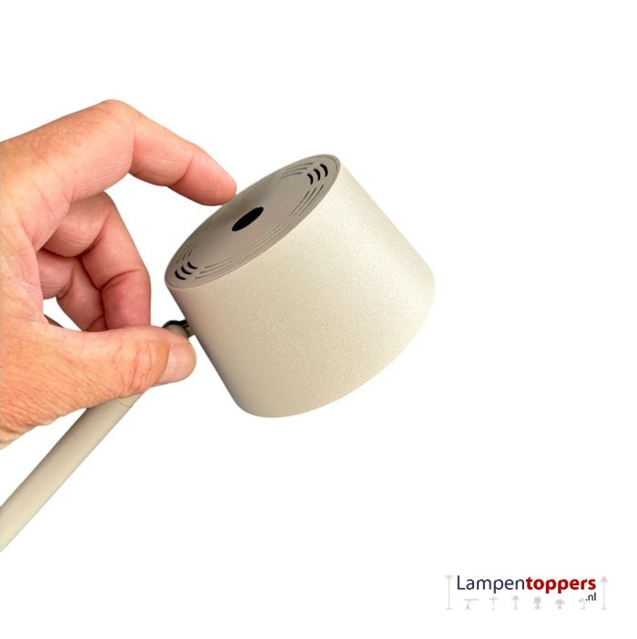 Freelight Vloerlamp Cugino Crème 1-Arm 6.2 Watt incl. Dimmer