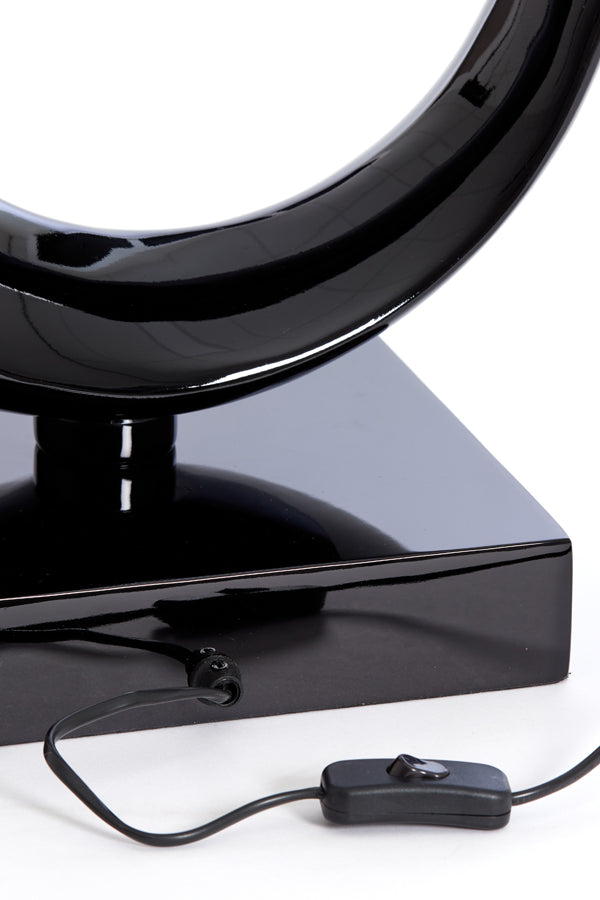 Light & Living - Lampvoet MAAN - 37x26x99cm - Zwart