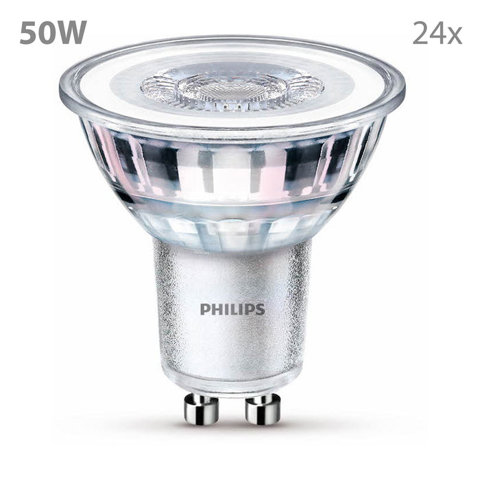 Philips Voordeelverpakking GU10 - LED Spotlamp - Set van 24 Stuks