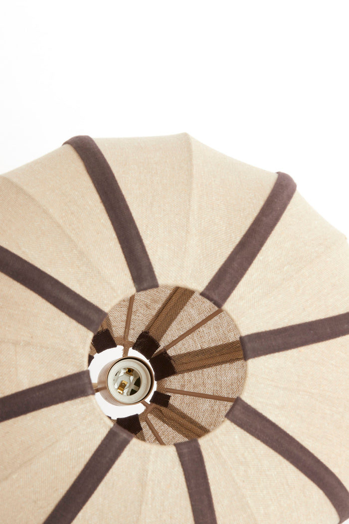 Light & Living - Hanglamp ESMIRIA - Ø40x30 cm - Bruin