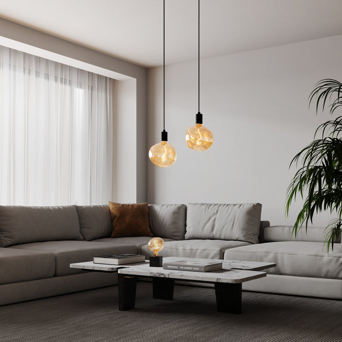 Calex Lichtbron E27 Pebble Goud - Glas - 15x18x15cm (BxHxD)