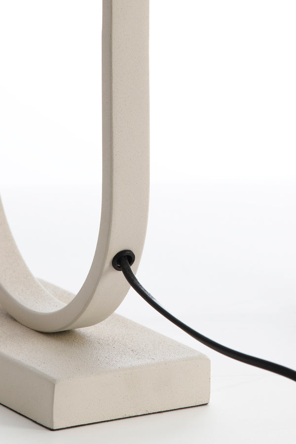 Light & Living - Lampvoet JAMIRI - 20x13x55cm - Wit