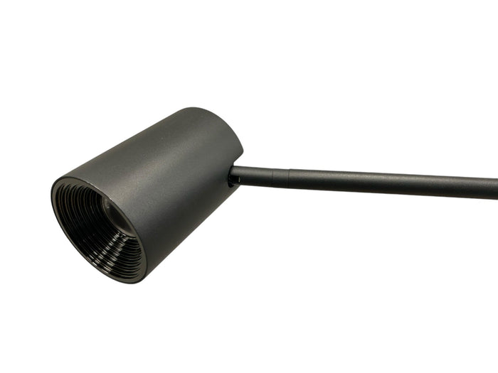 Freelight Vloerlamp Picchio Zwart Zwenkarm LED 5.4 Watt incl.