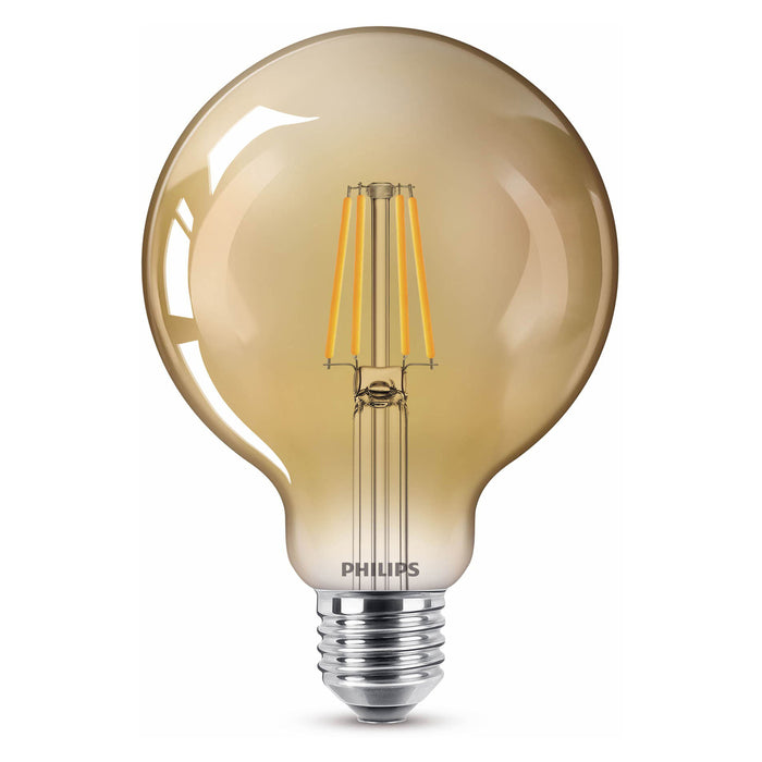Philips LED Globe Goud - 35 W - E27 - Extra warmwit licht
