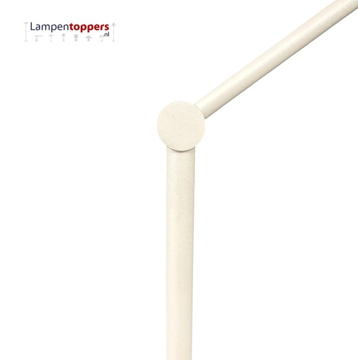 Freelight Vloerlamp Cugino Crème 2-Arm 6.2 Watt incl. Dimmer