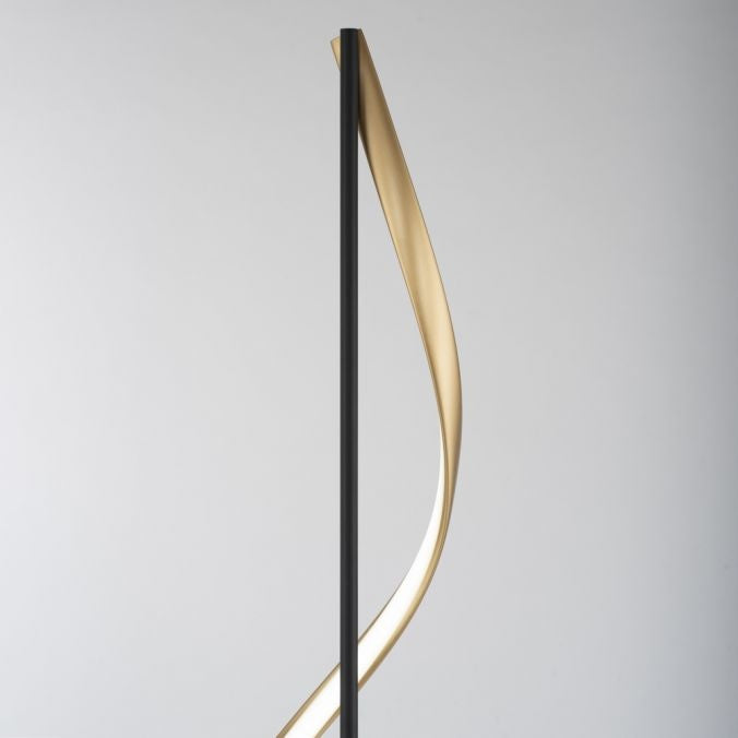 Paul Neuhaus Vloerlamp Q-Swing Smart Antraciet Goud 24 Watt