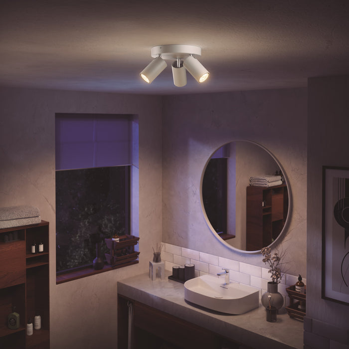 Philips Idris Opbouwspot - Plafondspots Incl. SceneSwitch LED Lamp