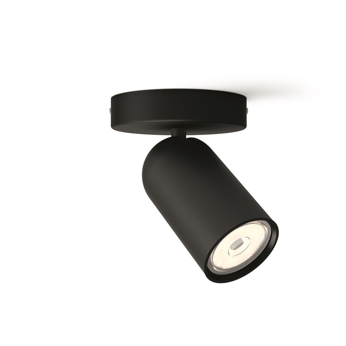 Philips Pongee Opbouwspot - Incl. Philips LED Lamp - Wandspot - 1 Spot