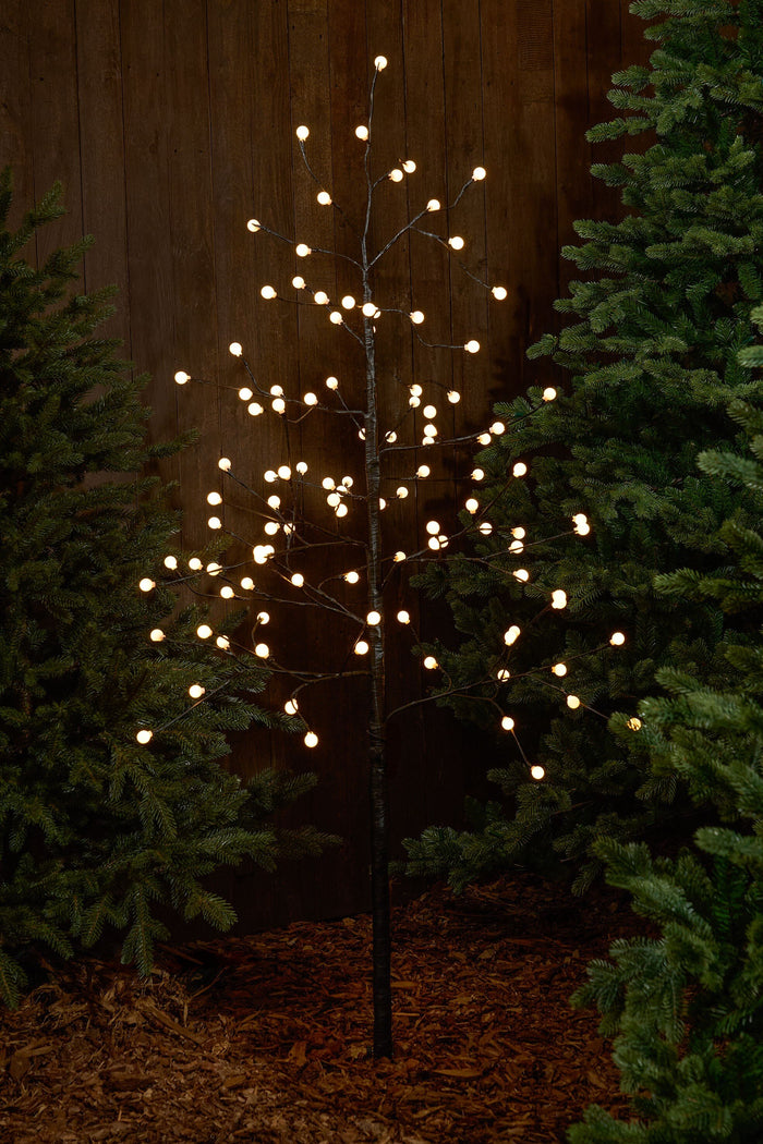 Luca Lighting Boom met Klassiek Witte LED - H150 x Ø80 cm - Zwart