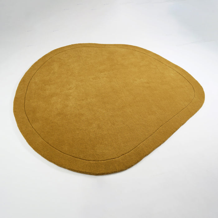 by fonQ Pebble Vloerkleed Ø 200 cm - Olive