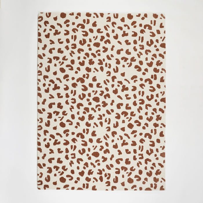 by fonQ Léo Vloerkleed 140 x 200 cm - Beige / Mokka