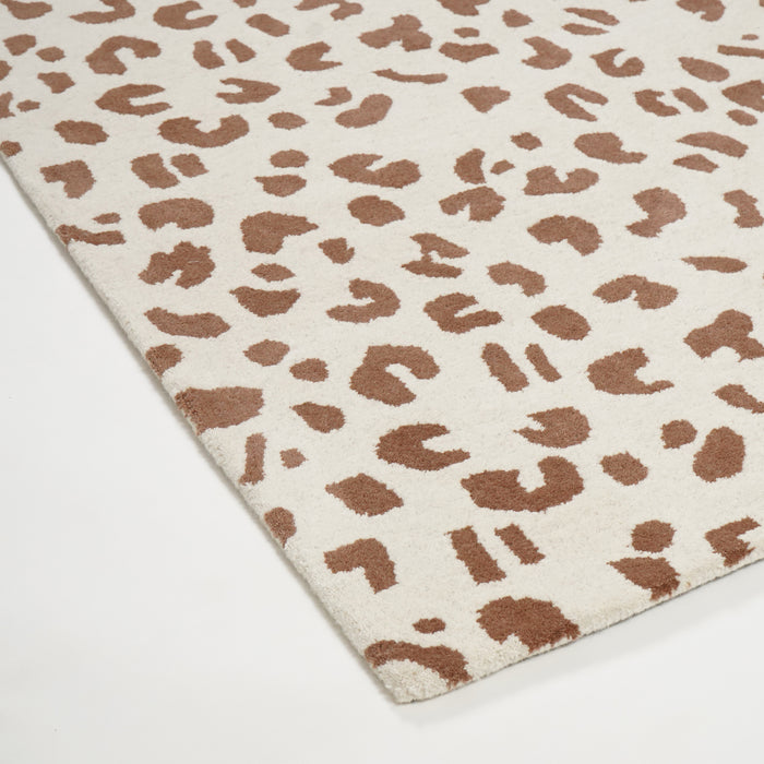 by fonQ Léo Vloerkleed 140 x 200 cm - Beige / Mokka